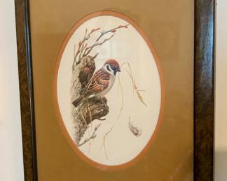 Pair Of Bird Prints