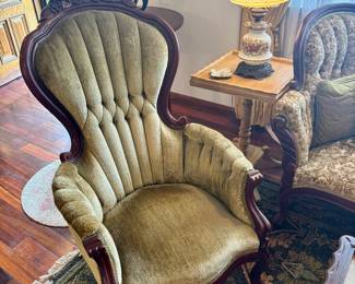 Victorian Style Gentleman's Chair