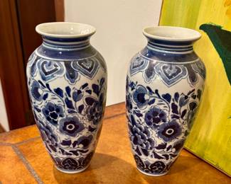 Blue & White Vases