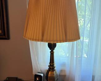 brass lamp