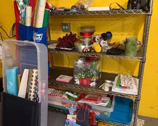 wrapping, shelving