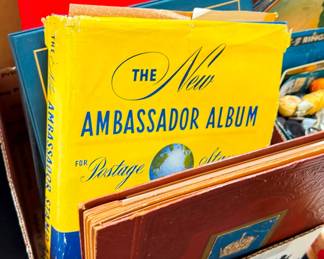 Postage Stamp Albums
