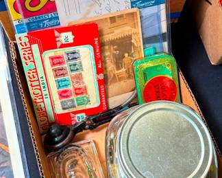 Ephemera and toys