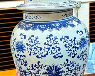 Large Lidded Vase