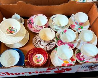 Tea Cups and Saucers
