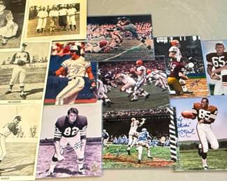 Some Signed Sports Photos Indians Picture Packs Photos