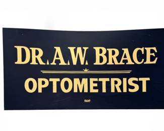 Vintage Optometry Advertising Sign