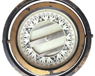 Early POLARIS Maritime Nautical Compass