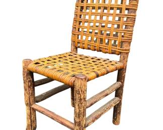 Antique Adirondack Old Hickory Style Chair 