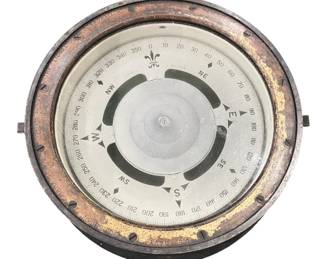 Large LIONEL U.S. Navy Maritime Compass