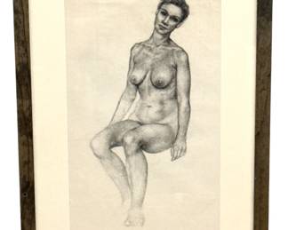 European Nude Study of a Woman 