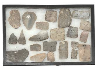 Collection of Native American Stone Artifacts
