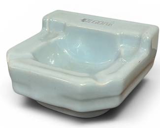 Salesman Sample Porcelain Sink, Ashtray