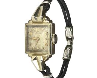 14k Gold Art Deco HAMILTON Ladies Watch