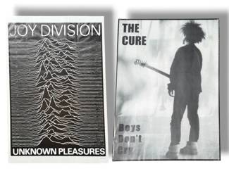 Two Rock Posters, THE CURE, JOY DIVISION