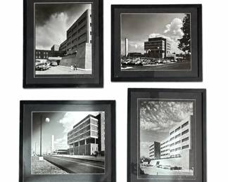 BALTHAZAR KORAB (Hungarian/American, 1926-2013), Collection of 4 Architectural Photographs
