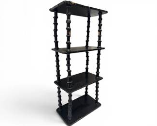 Antique Folk Art Spool Shelf