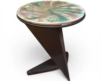 Modernist Prismatic Table