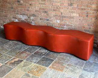 LAURINDA SPEAR (American, b.1950) "Ripple" Bench, BRAYTON INTERNATIONAL 