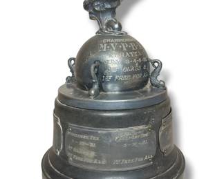 Art Nouveau Era Regatta Boating Trophy