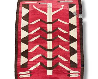 Unique Cornstalk Yei Rug