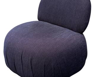 Post Modern Pouf Swivel Chair After Steve Chase 