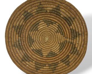 Early 20th C Navajo Sumac Willow Ceremonial Basket 