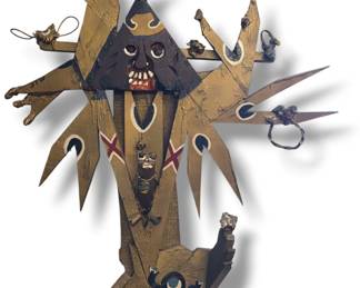 DEREK WEBSTER (1934-2009) Outsider Art Sculpture