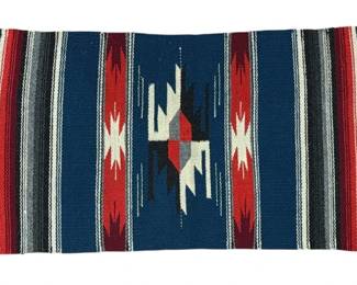 Chimayo, New Mexico Wool Saddle Blanket