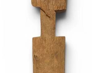 Carved Wood Grave Marker, Kenya