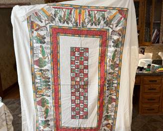 Egyptian table cloth