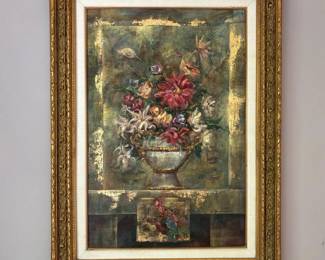 007 largeframedsfinskisignedfloraloilp