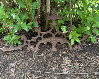 074 vintagecastironfencesalvage