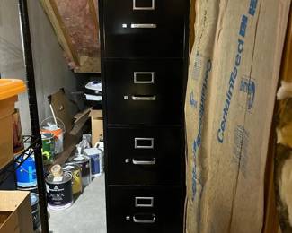 100 black4drawerhonverticalsoldsteelf