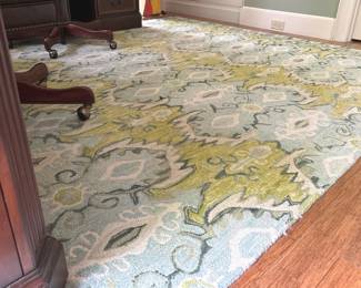 026 largehandhookedgreenbluewoolarear