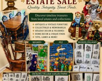 Antiques and Collectibles Estate Sale. June 6th-7th Downtown Naperville