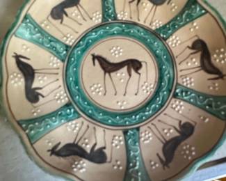Deruta Labor HandPainted Ceramic Plate