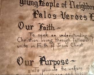 Young People of Neighborhood Church Palos Verdes Estates Document second image
