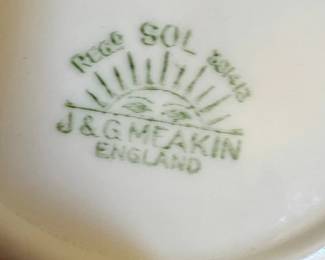 JG Meakin Rego Sol Pattern Plate second image
