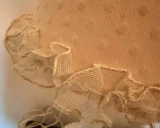 Hobnail Milk Glass Table Lamps Pair second image