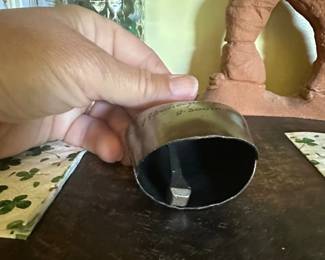 Vintage Swiss Cowbell  Rhonegletscher .m