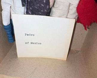 Pedro of Mexico Pair of Dolls second image