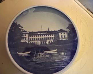 Royal Copenhagen Fajance Plaquette Sor Akademi 