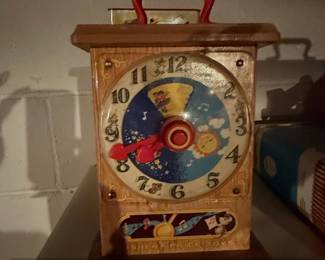 FisherPrice Tick Tock Teaching Clock 