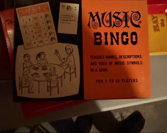 DekaMusic Co. Music Bingo Game No.
