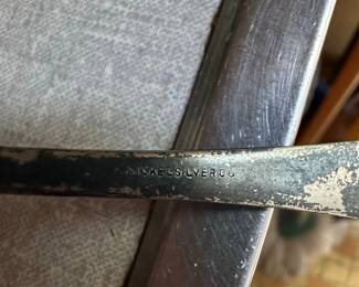 Nickel Silver Co. Serving Spoon second image