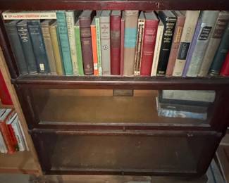 Antique GlobeWernicke Barrister Bookcase B
