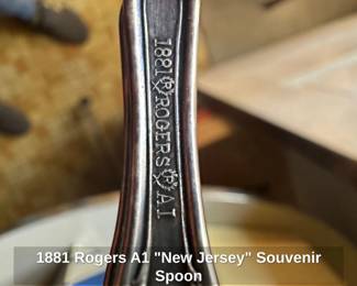 Rogers A New Jersey Souvenir Spoon second image