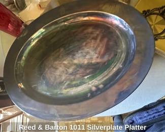 Reed  Barton Silverplate Platter