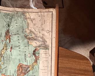 North America Educational Wall Map fifth image